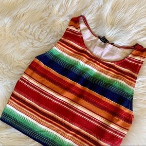 Forever 21 | Multi Stripe Crop Top